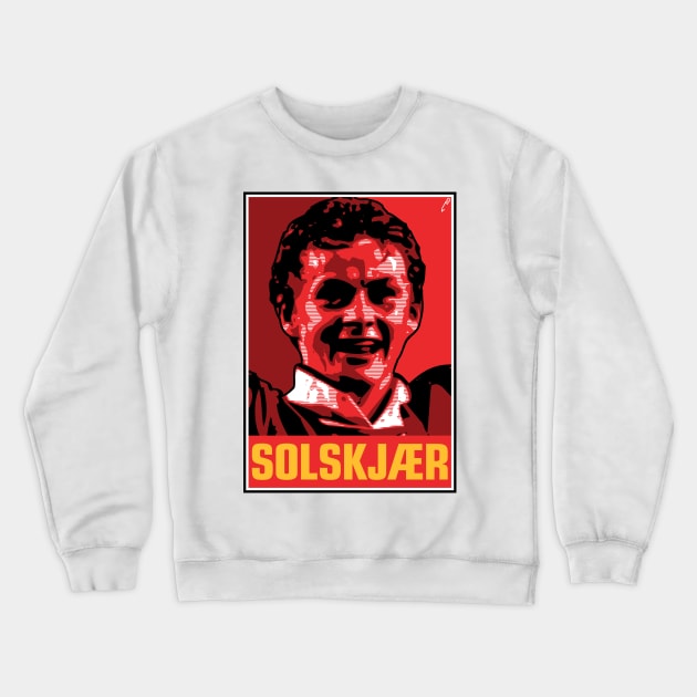 Solskjær Crewneck Sweatshirt by DAFTFISH